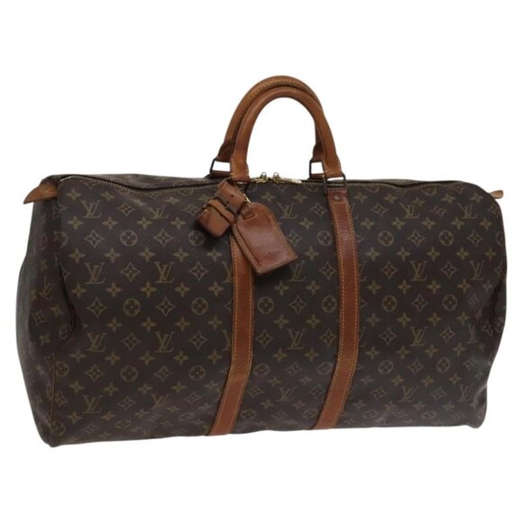 LOUIS VUITTON Monogram Keepall 55 Boston Bag - Picture 1 of 14